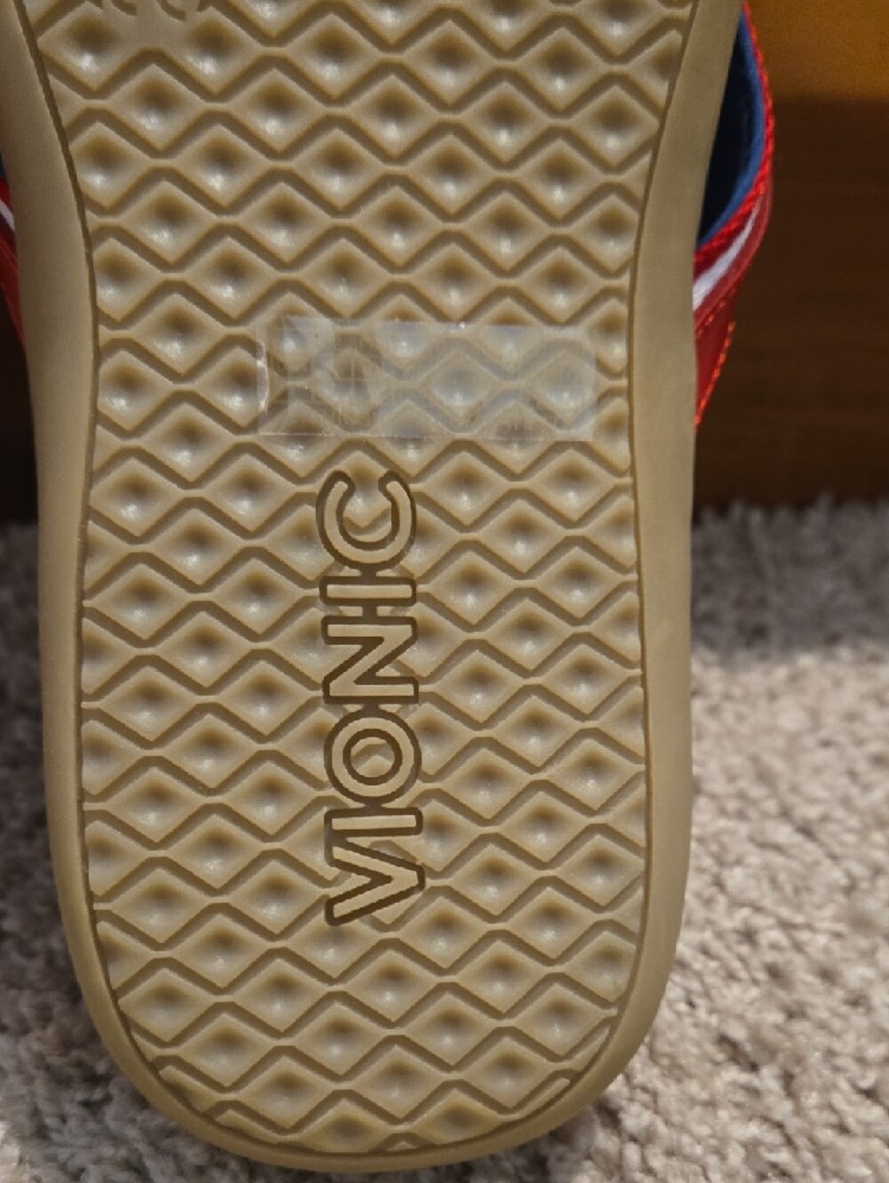 Vionic Kelby Flip Flops Womens Sz 9 Red Orthopedic Comfort Support Flip Flop - Picture 8 of 9